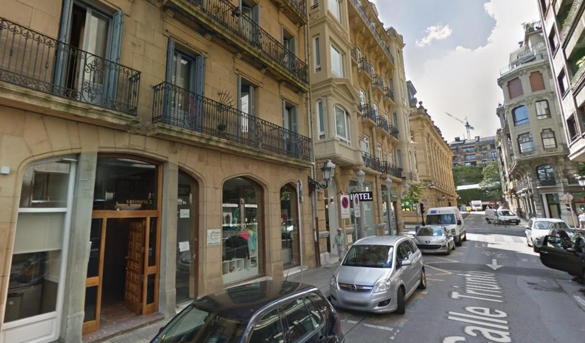 Apartamento Amplio Y Central A Pie De Playa La Concha サン・セバスティアン エクステリア 写真
